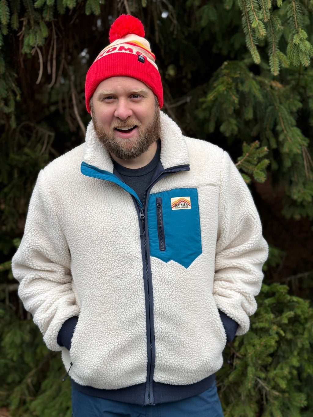 Turbo SuperFleece Jacket - Lined Recycled Fleece - Cream - Paranoid Ranch