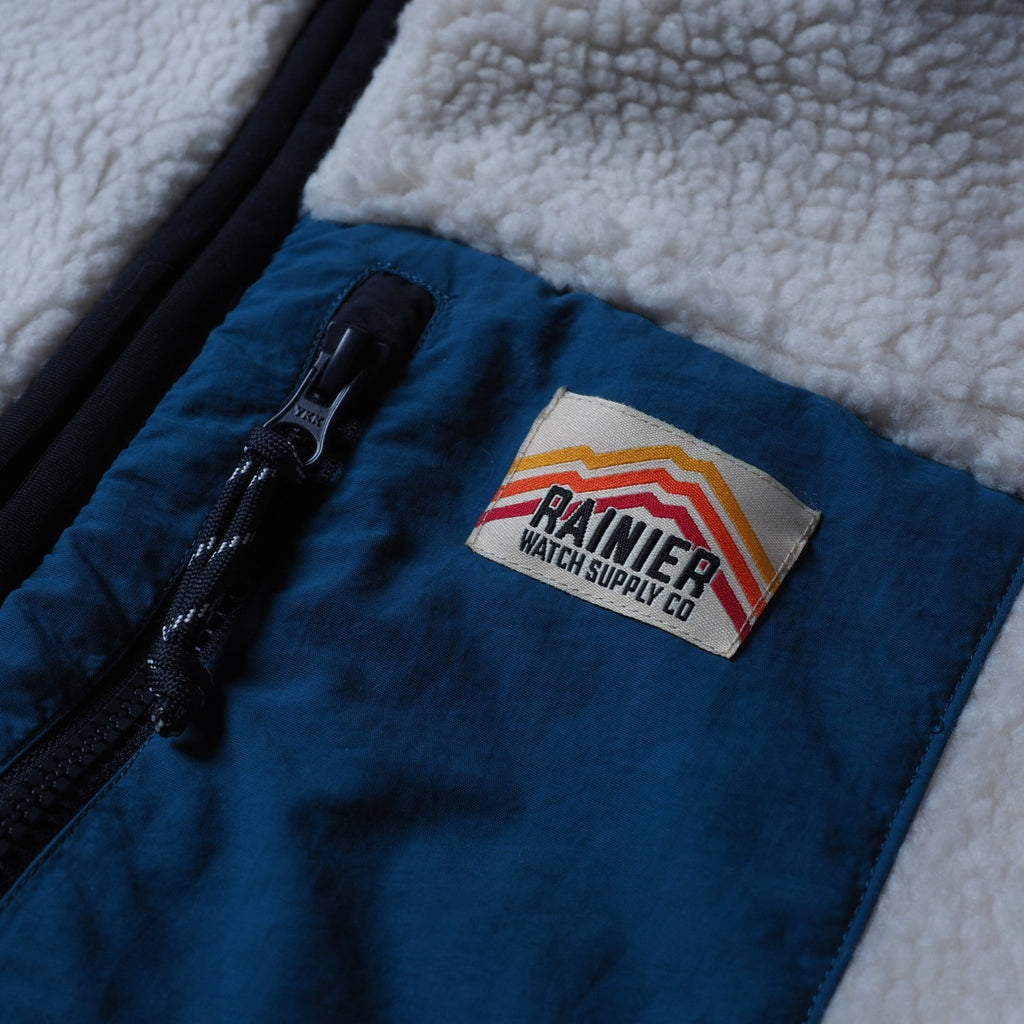 Turbo SuperFleece Jacket - Lined Recycled Fleece - Cream - Paranoid Ranch