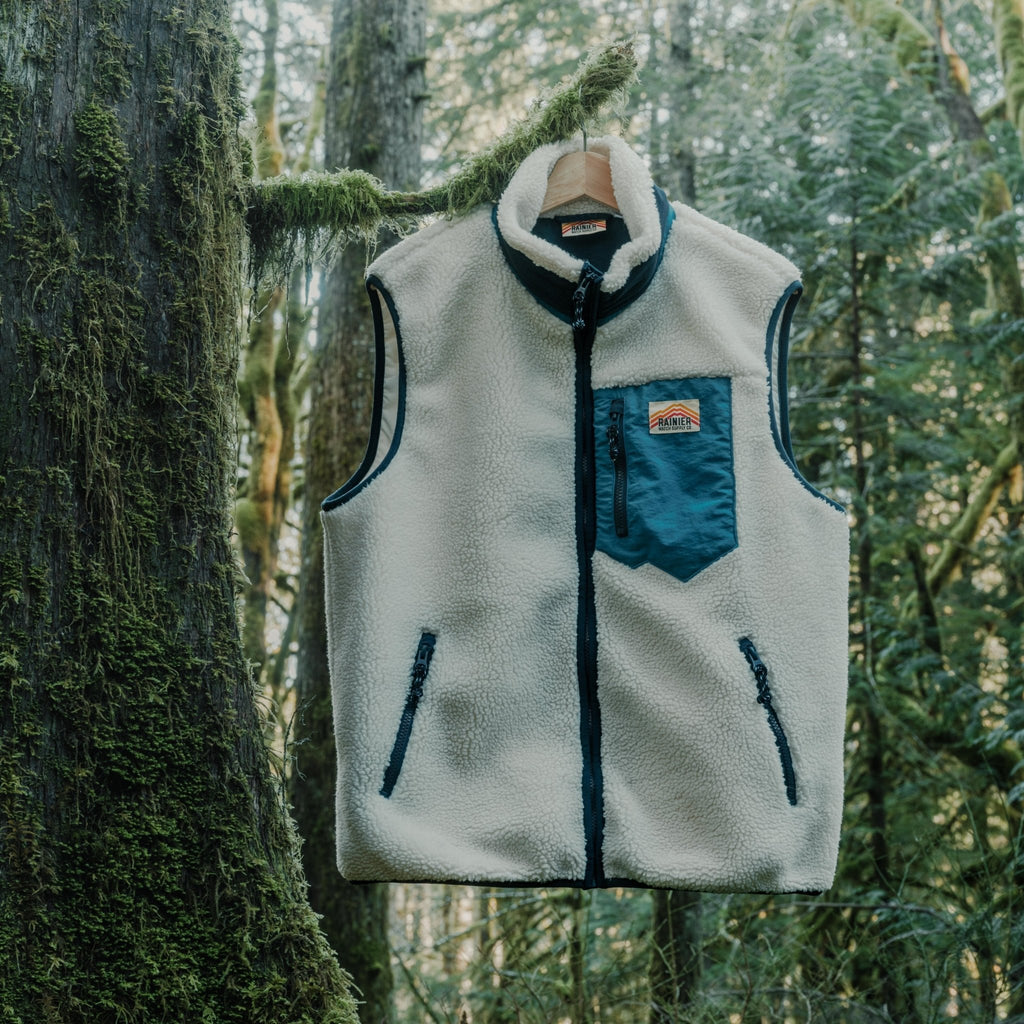 Turbo SuperFleece Vest - Cream (Lined Recycled Fleece) - Paranoid Ranch