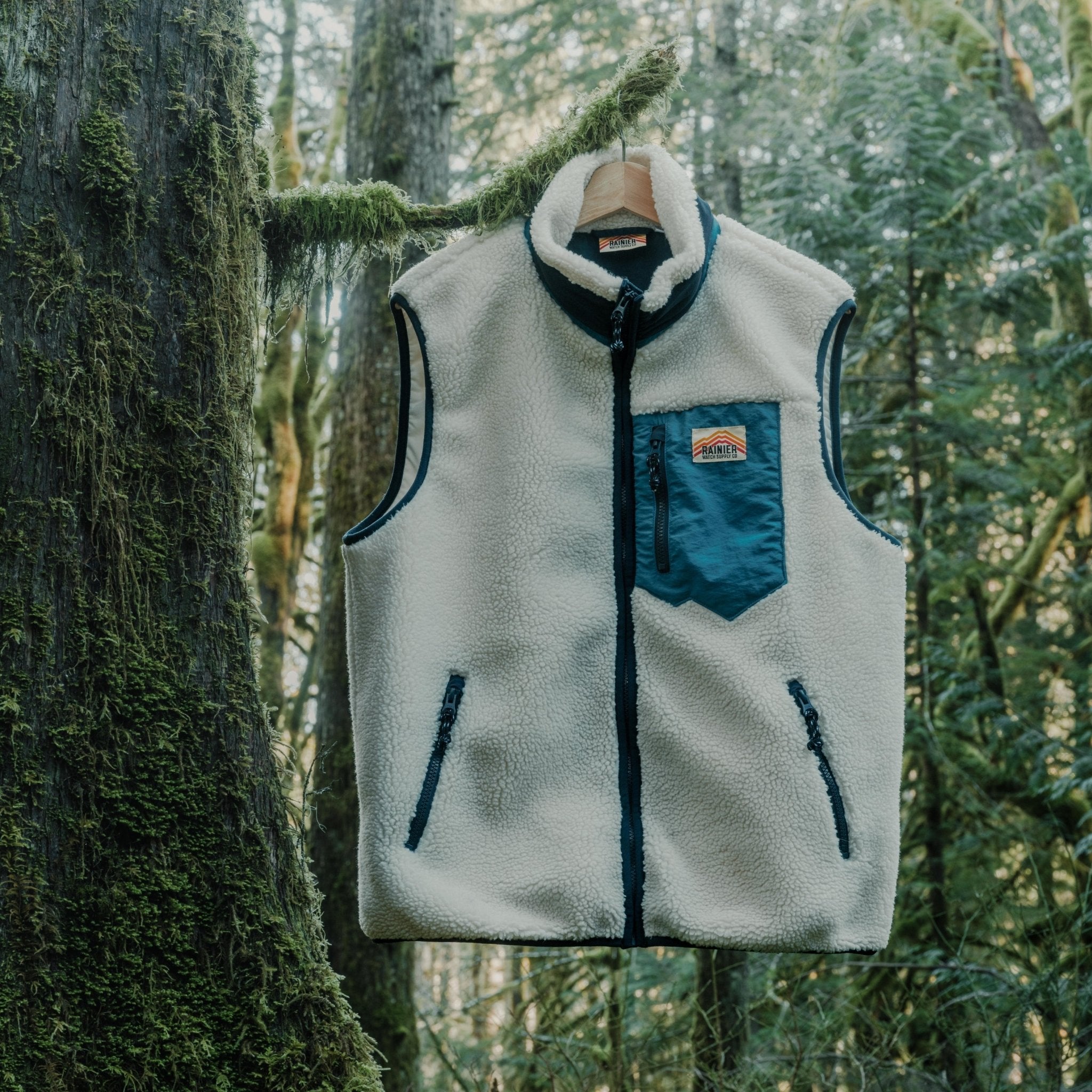 Turbo SuperFleece Vest - Cream (Lined Recycled Fleece) - Paranoid Ranch
