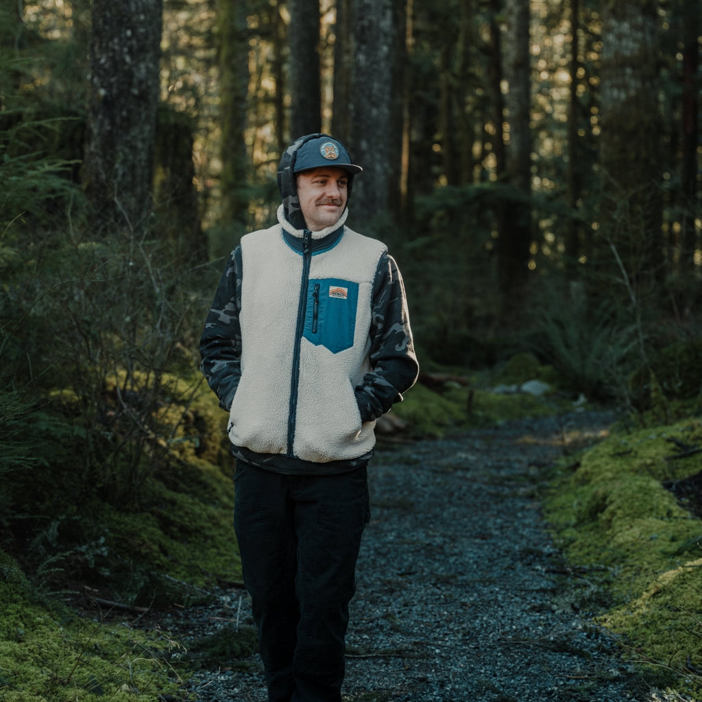 Turbo SuperFleece Vest - Cream (Lined Recycled Fleece) - Paranoid Ranch