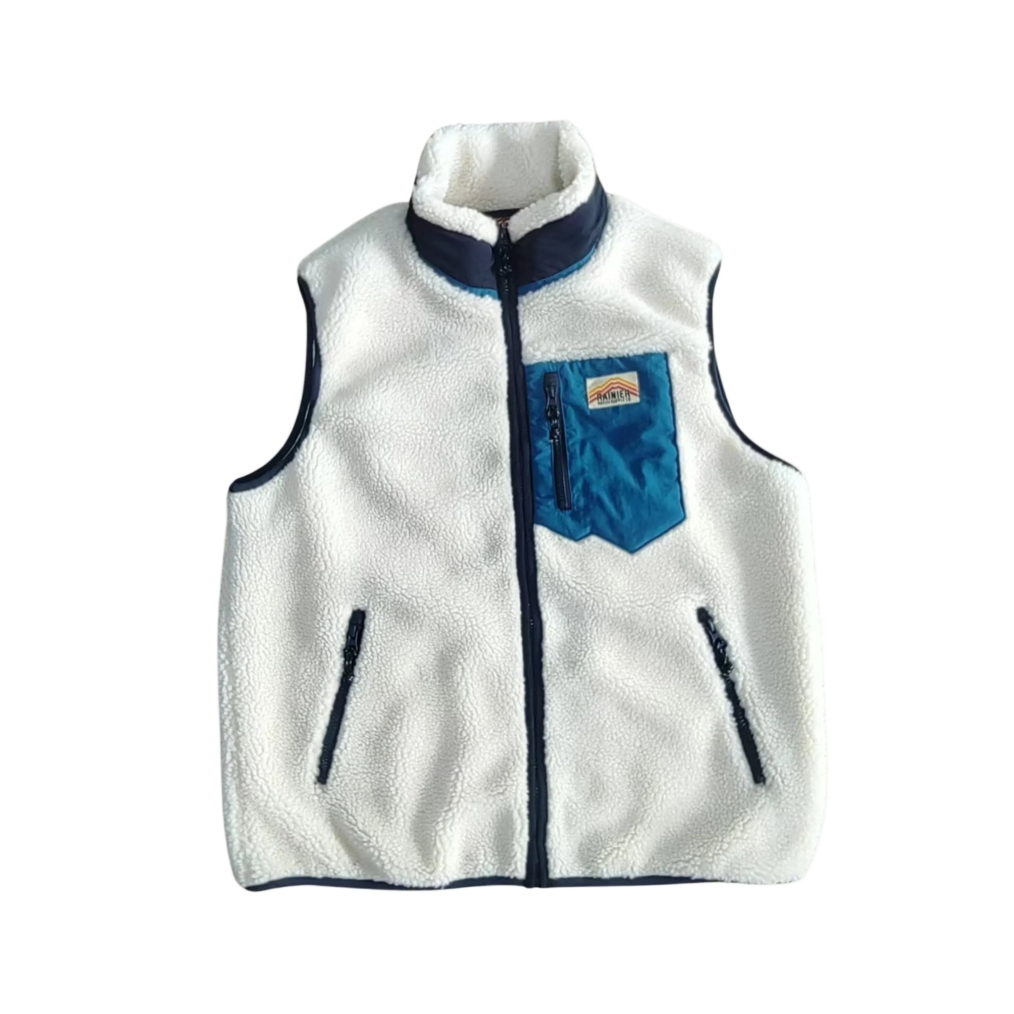 Turbo SuperFleece Vest - Cream (Lined Recycled Fleece) - Paranoid Ranch
