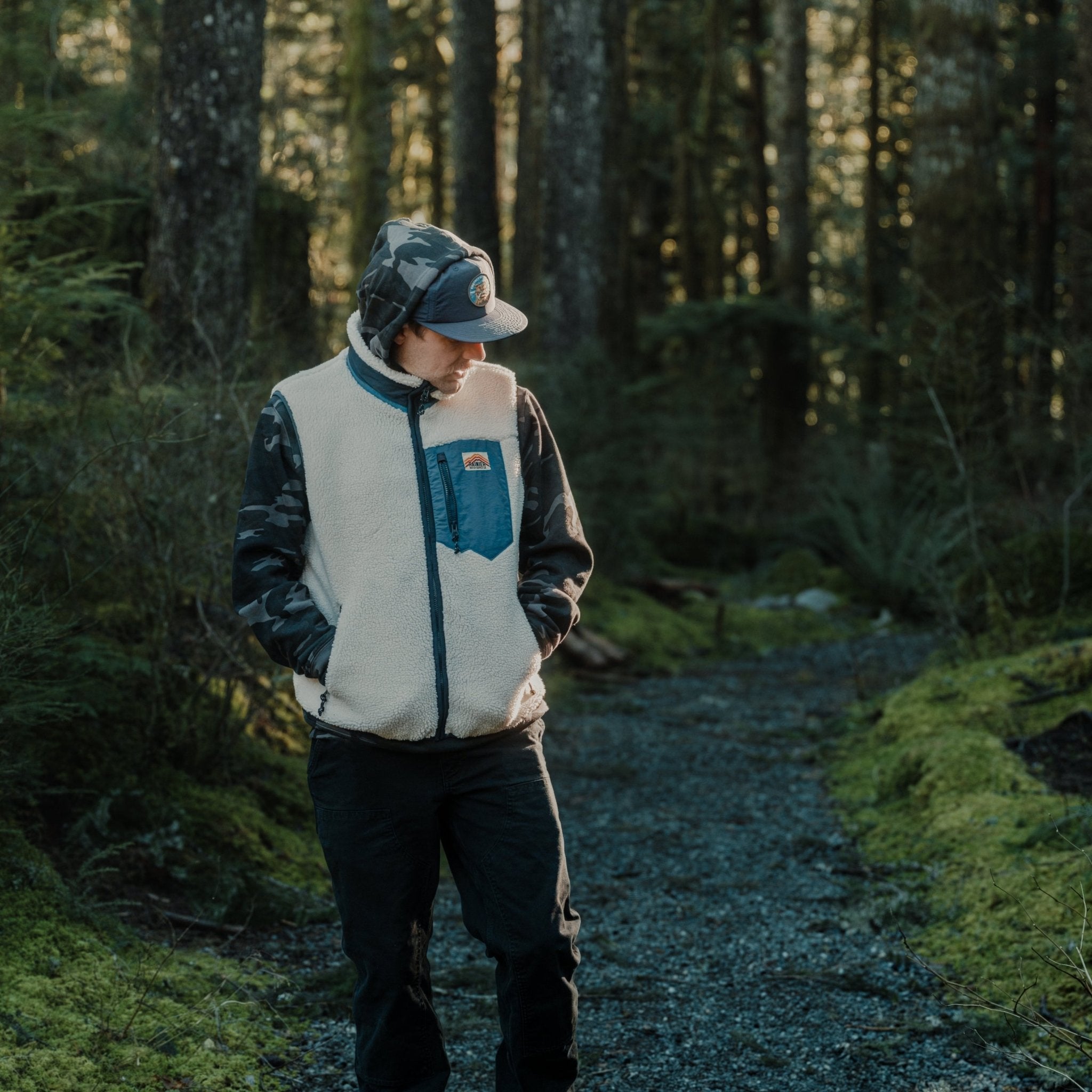 Turbo SuperFleece Vest - Cream (Lined Recycled Fleece) - Paranoid Ranch