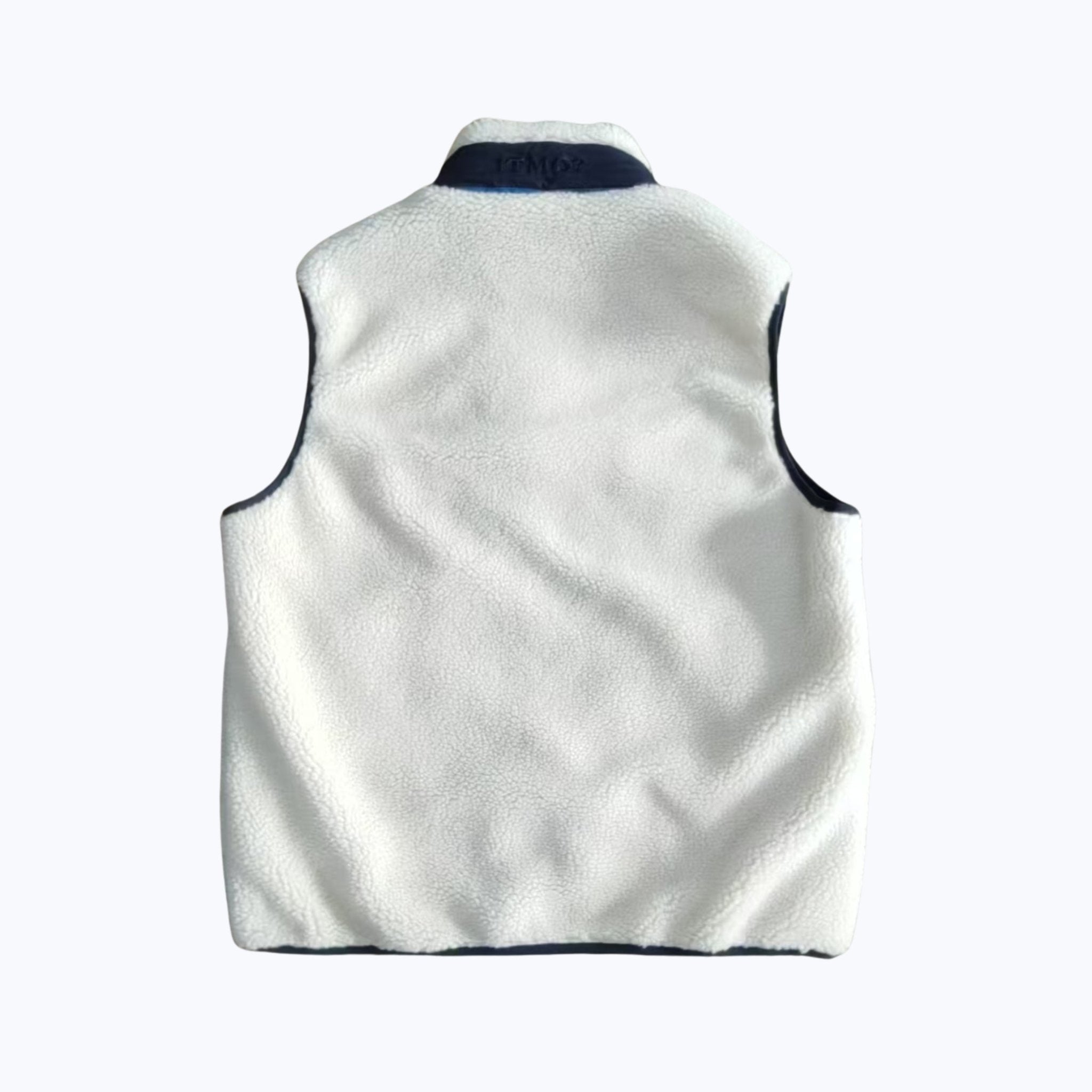 Turbo SuperFleece Vest - Cream (Lined Recycled Fleece) - Paranoid Ranch