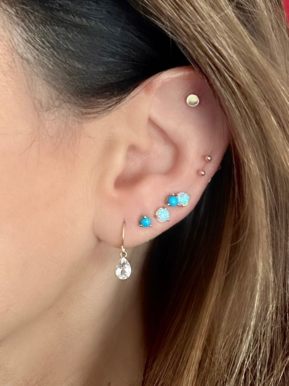 Turquoise Studs - Paranoid Ranch