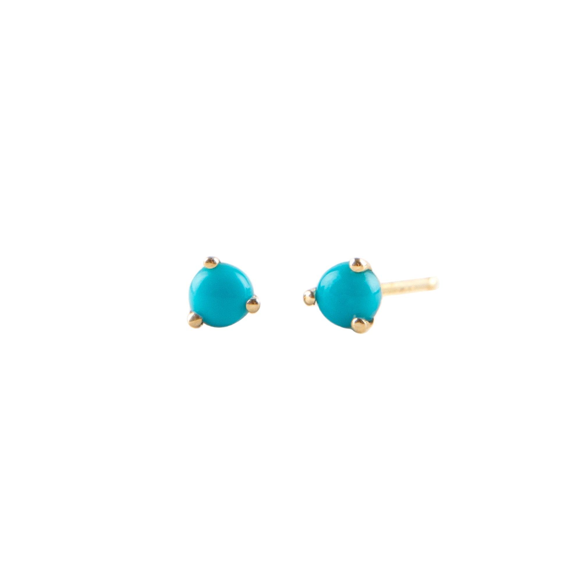 Turquoise Studs - Paranoid Ranch