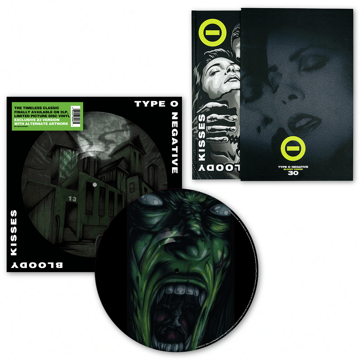 Type O Negative: Bloody Kisses 30 - Green Edition - Paranoid Ranch