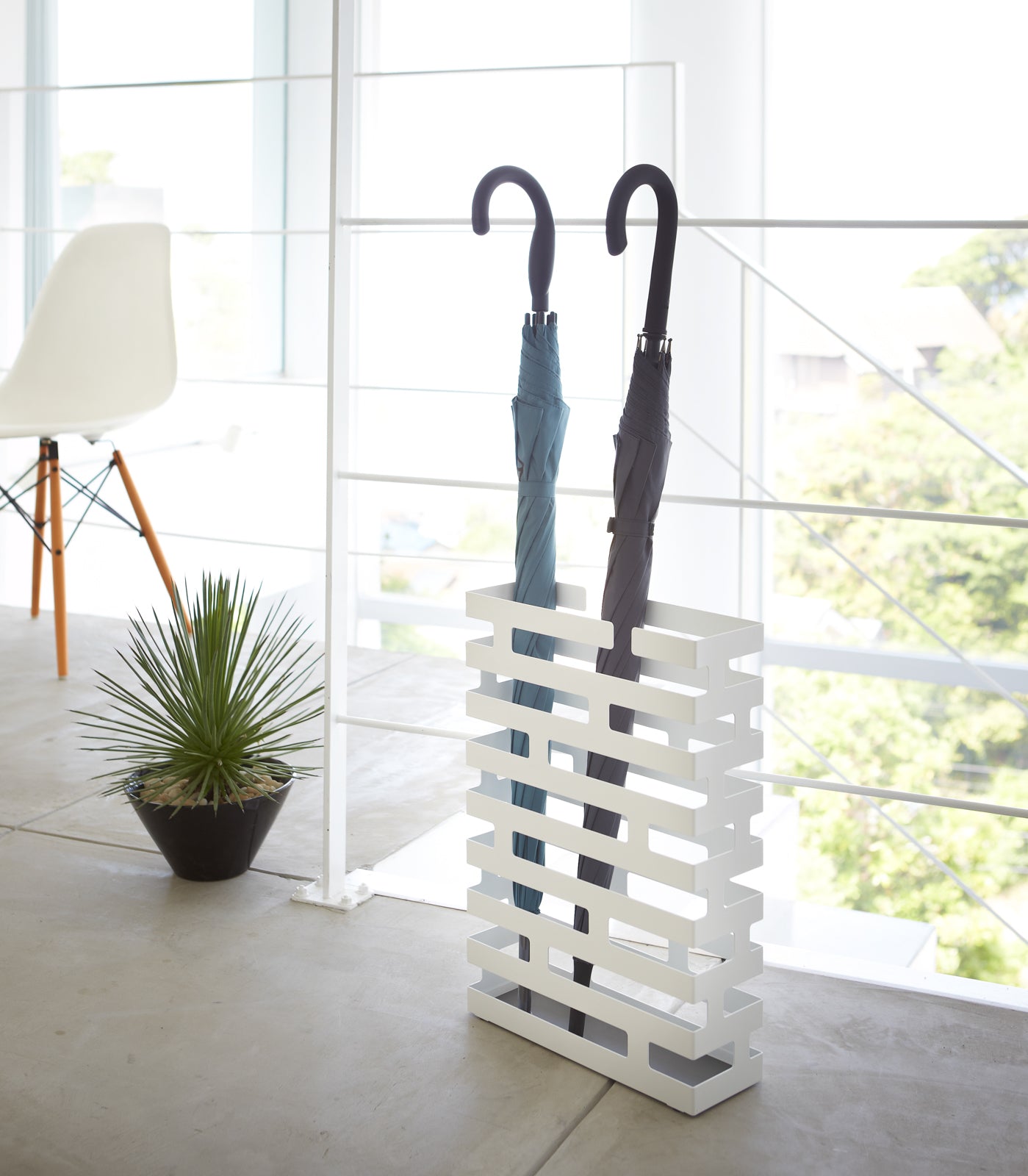 Umbrella Stand - Rectangle - Steel - Paranoid Ranch