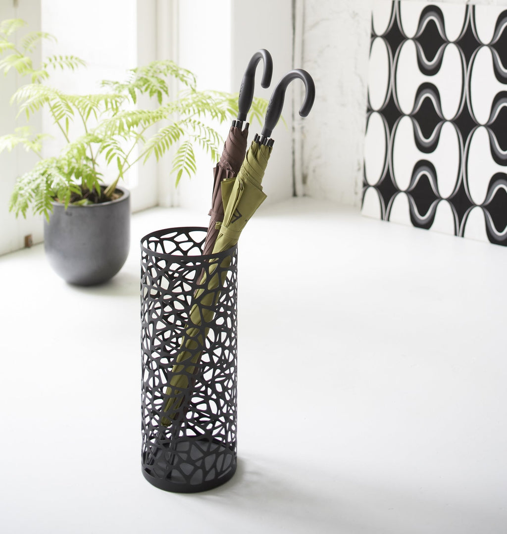 Umbrella Stand - Round - Steel - Paranoid Ranch