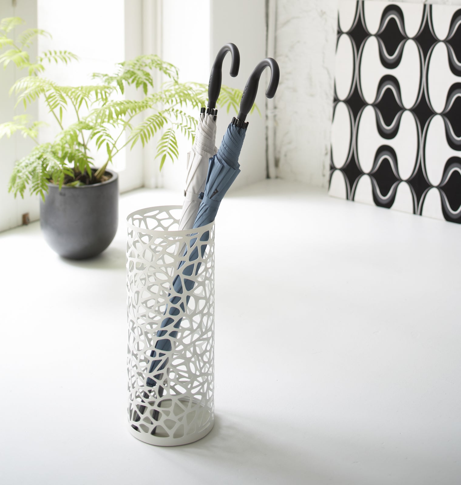 Umbrella Stand - Round - Steel - Paranoid Ranch