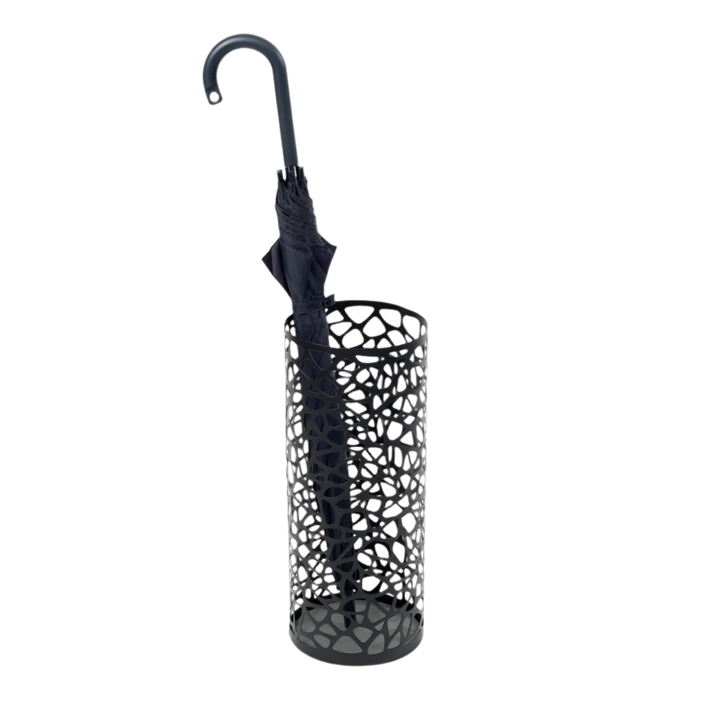 Umbrella Stand - Round - Steel - Paranoid Ranch