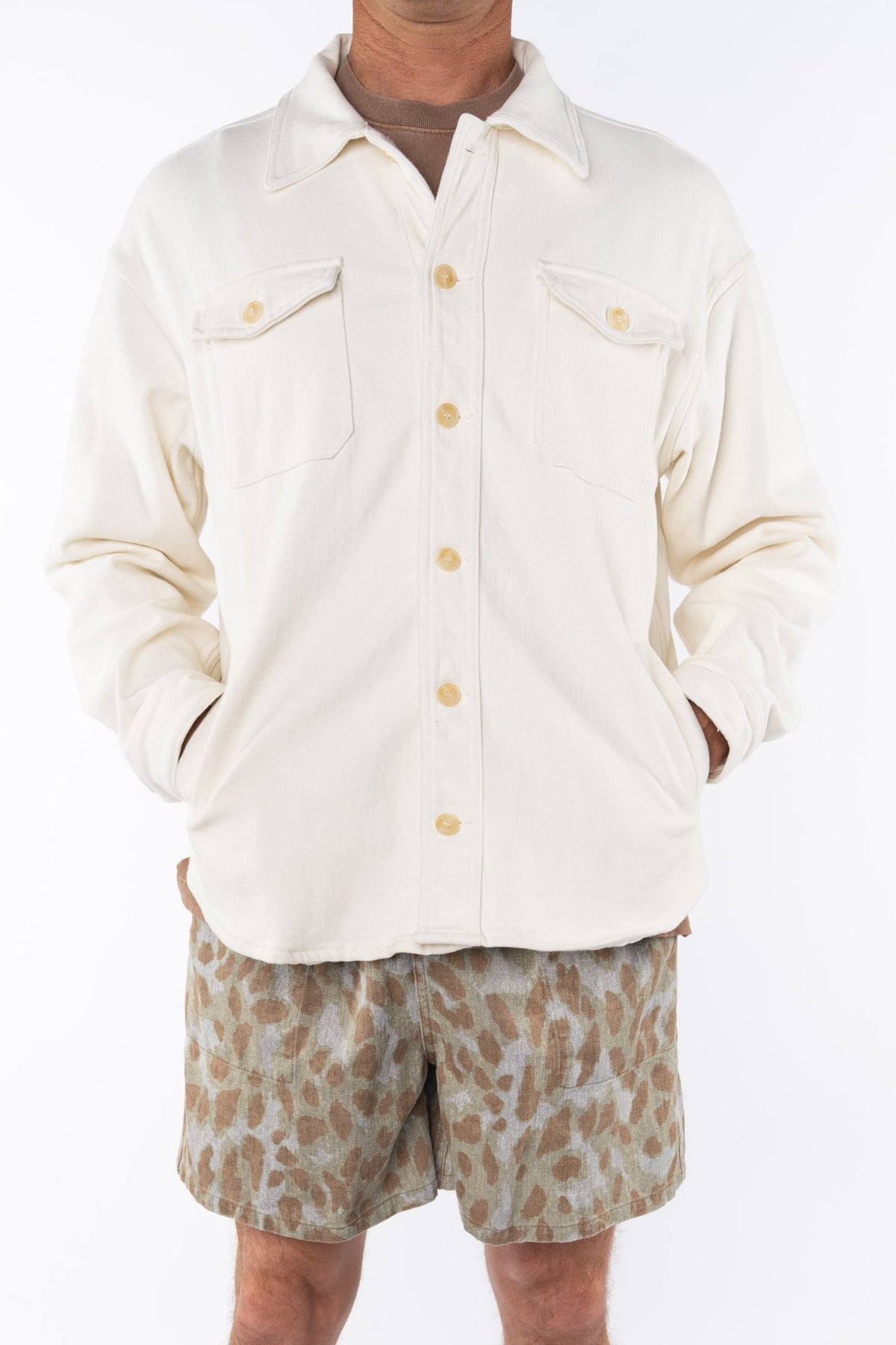 Unisex Bucky Split Hem Shirt Jacket - Paranoid Ranch