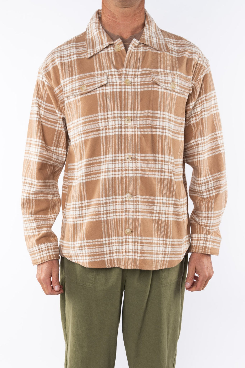 Unisex Bucky Split Hem Shirt Jacket - Paranoid Ranch