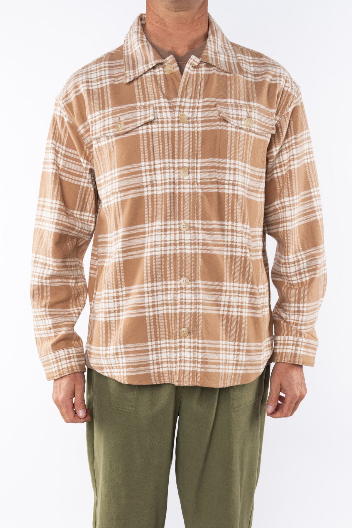 Unisex Bucky Split Hem Shirt Jacket - Paranoid Ranch