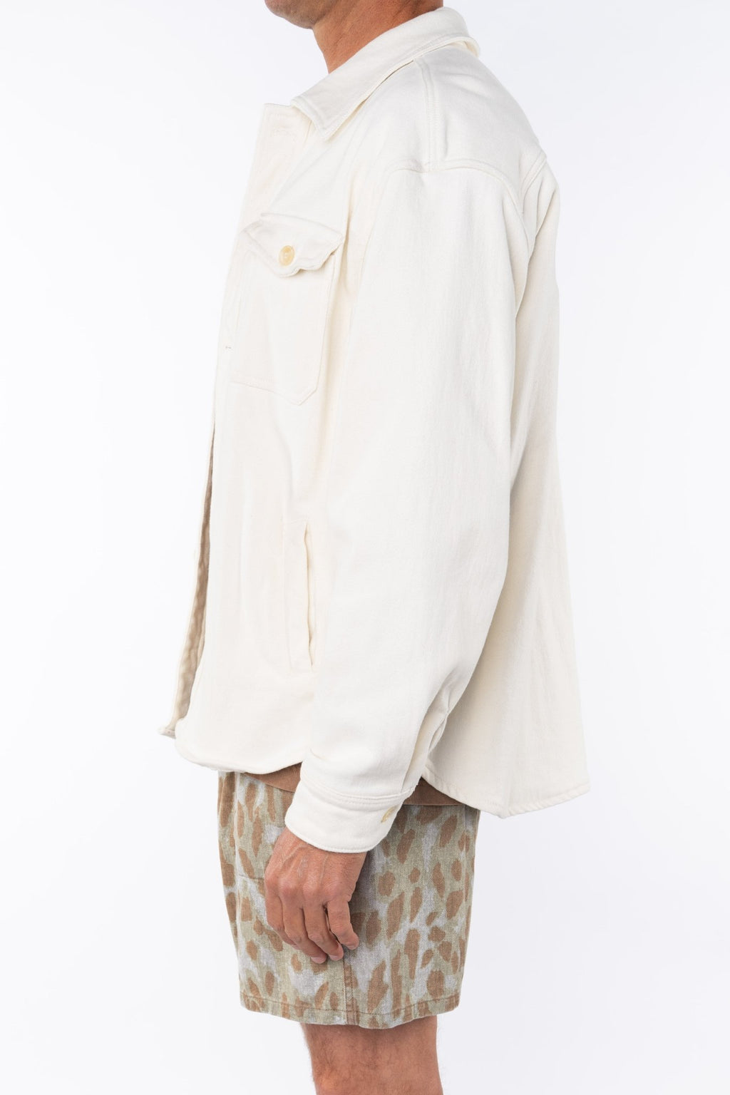 Unisex Bucky Split Hem Shirt Jacket - Paranoid Ranch