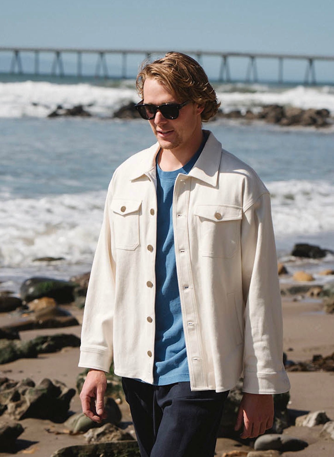 Unisex Bucky Split Hem Shirt Jacket - Paranoid Ranch