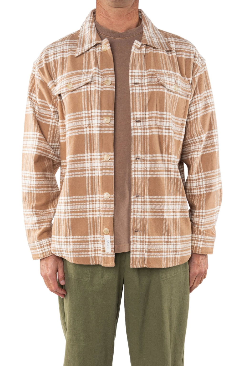 Unisex Bucky Split Hem Shirt Jacket - Paranoid Ranch