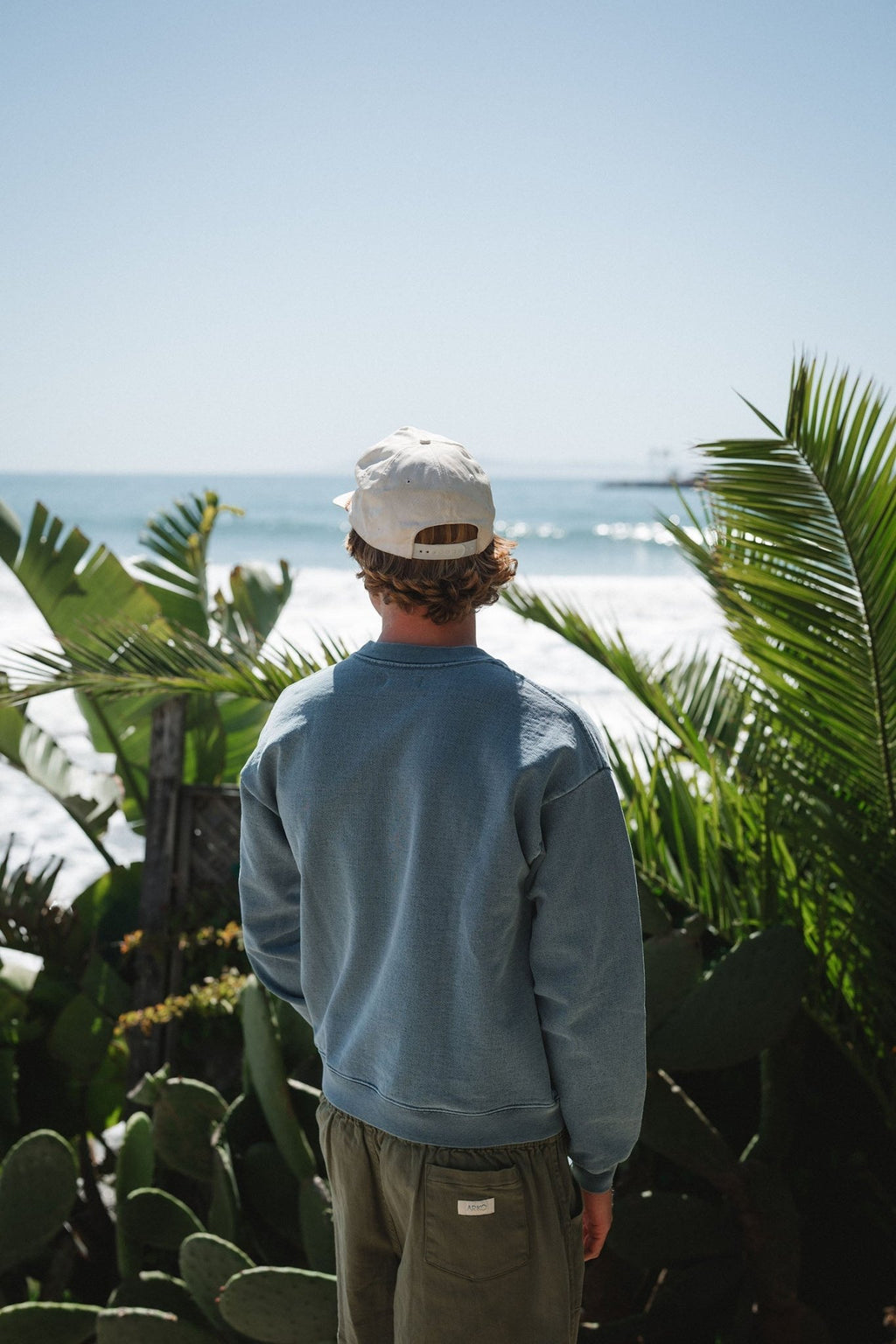 Unisex Post Surf Crew Sweatshirt - Paranoid Ranch