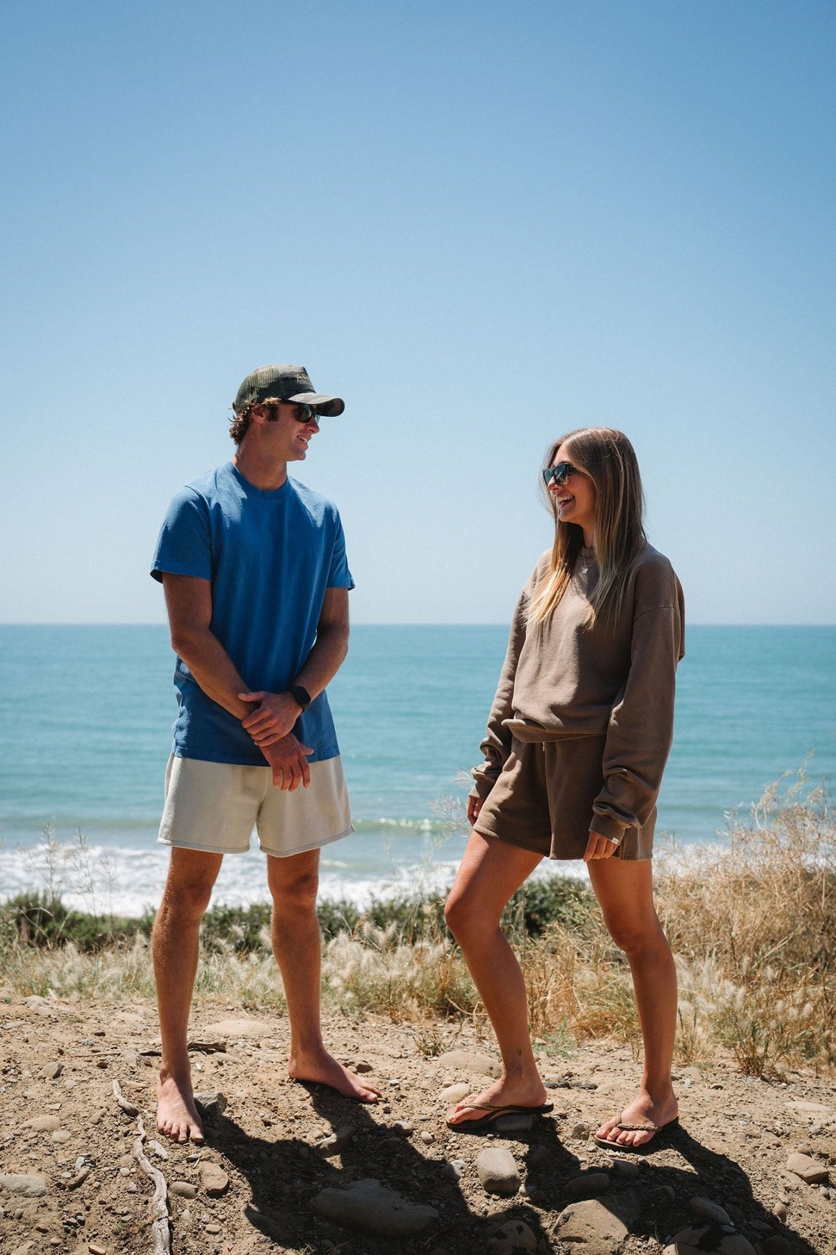 Unisex Post Surf Crew Sweatshirt - Paranoid Ranch