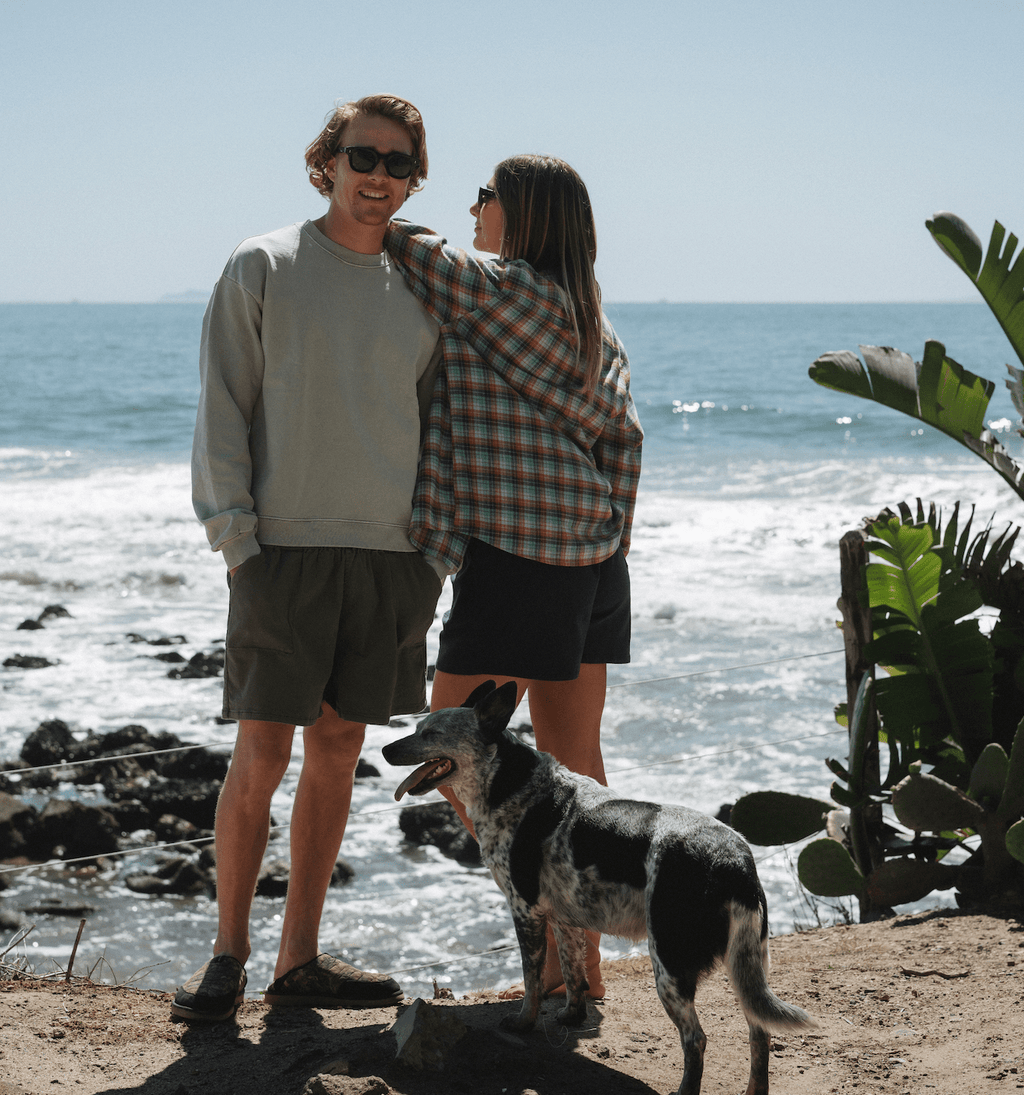 Unisex Post Surf Crew Sweatshirt - Paranoid Ranch