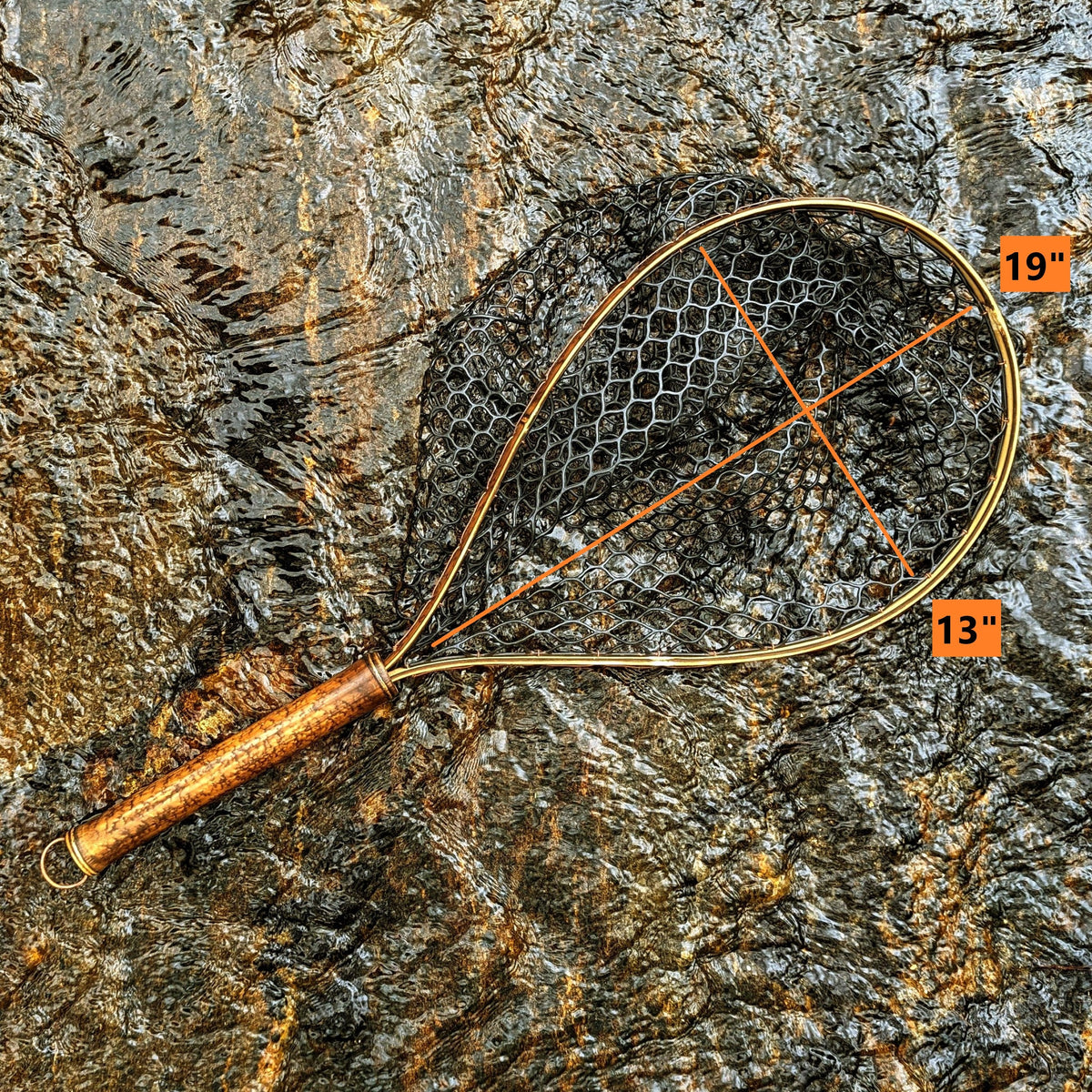 Upstream - Bamboo Fly Fishing Landing Net/Hand Net