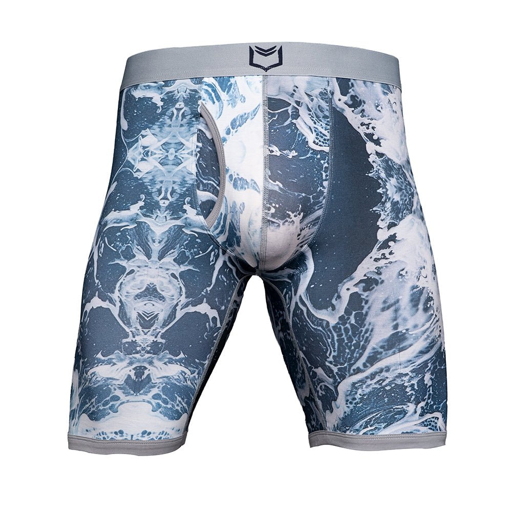 V Bamboo 8" Boxer Brief - Zen Pouch™ Duo - Paranoid Ranch