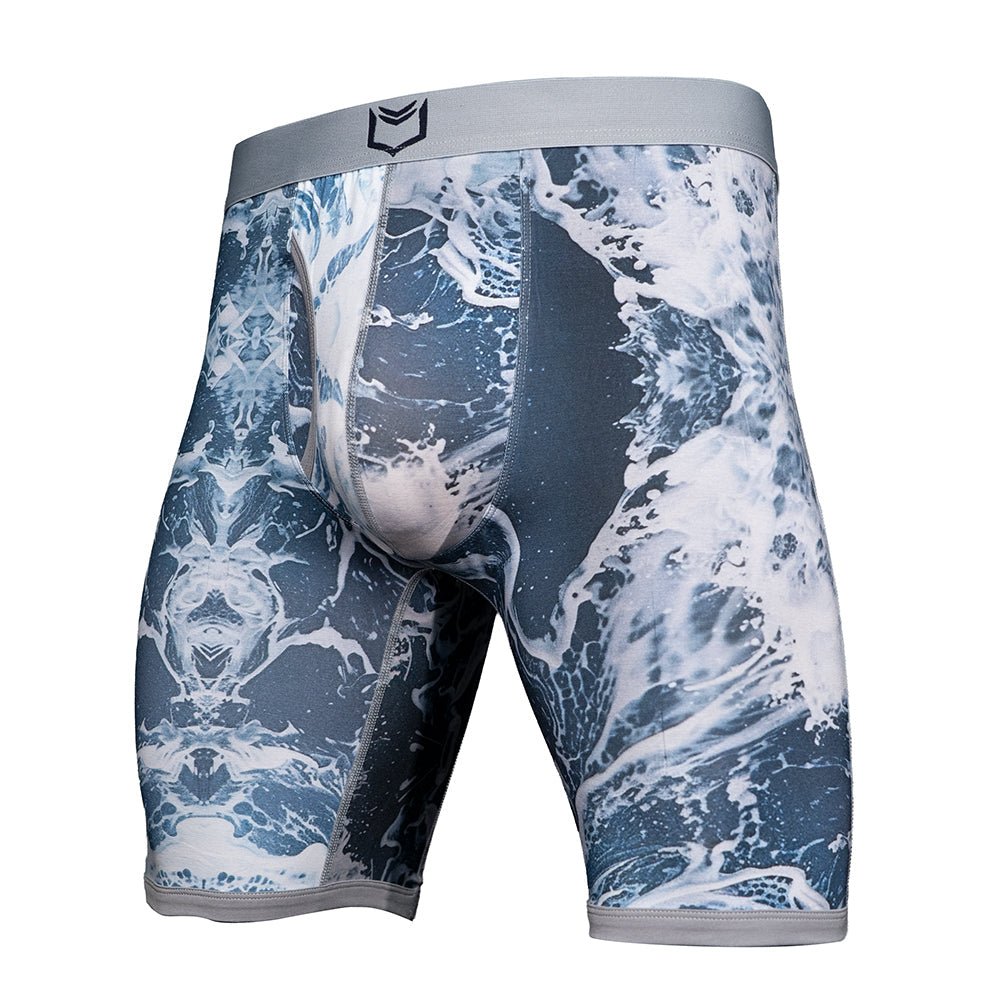 V Bamboo 8" Boxer Brief - Zen Pouch™ Duo - Paranoid Ranch