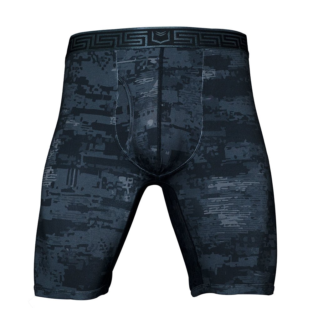 V Bamboo 8" Boxer Brief - Zen Pouch™ Duo - Paranoid Ranch