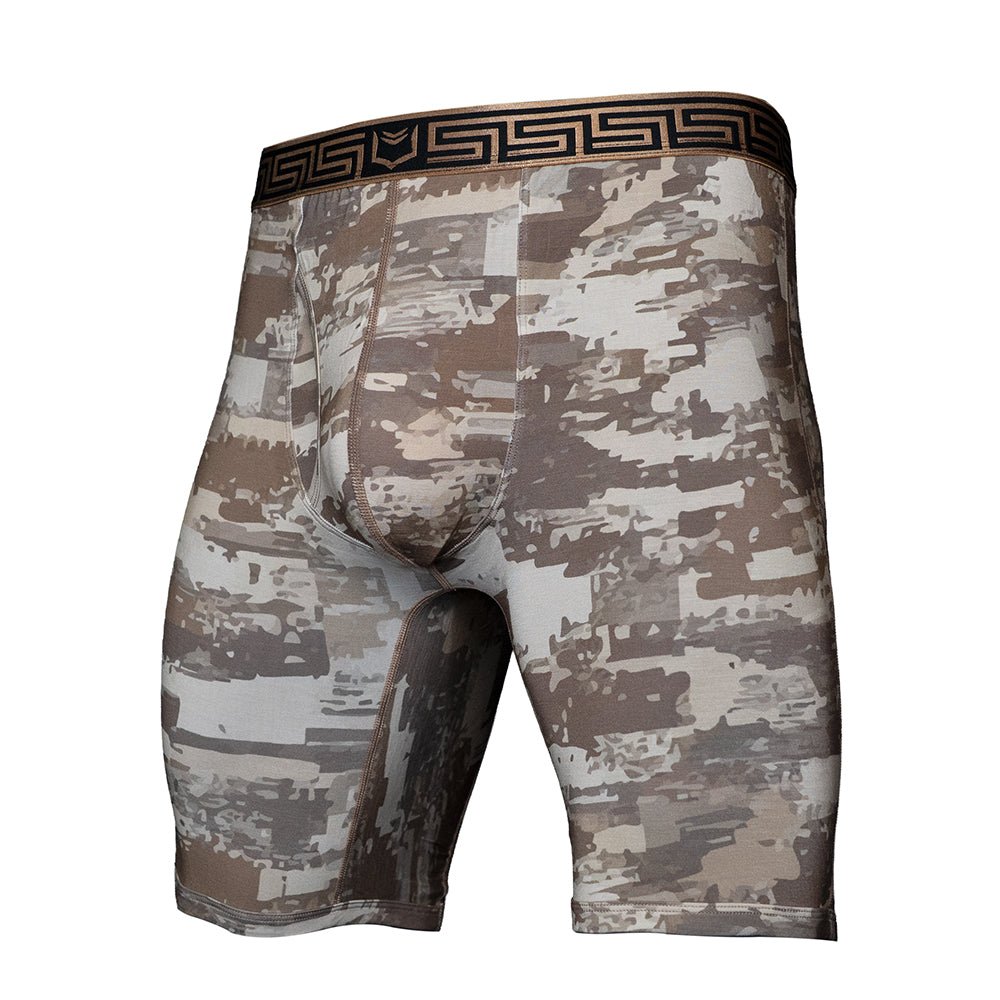 V Bamboo 8" Boxer Brief - Zen Pouch™ Duo - Paranoid Ranch