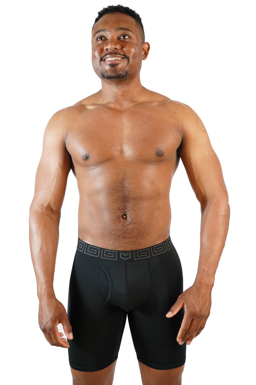 V Bamboo 8" Boxer Brief - Zen Pouch™ Duo (5 Pack) - Paranoid Ranch