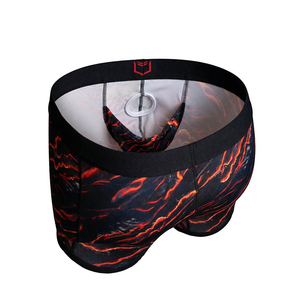V Bamboo 8" Boxer Brief - Zen Pouch™ Duo - Paranoid Ranch