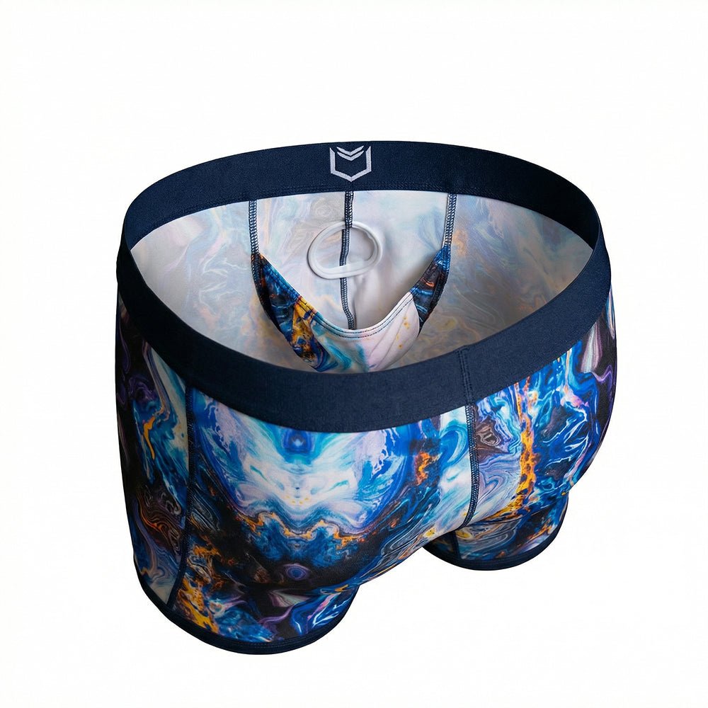 V Bamboo 8" Boxer Brief - Zen Pouch™ Duo - Paranoid Ranch