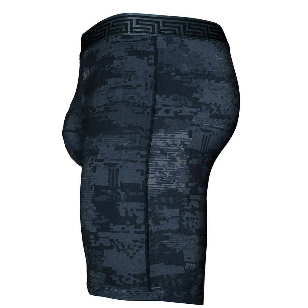 V Bamboo 8" Boxer Brief - Zen Pouch™ Duo - Paranoid Ranch
