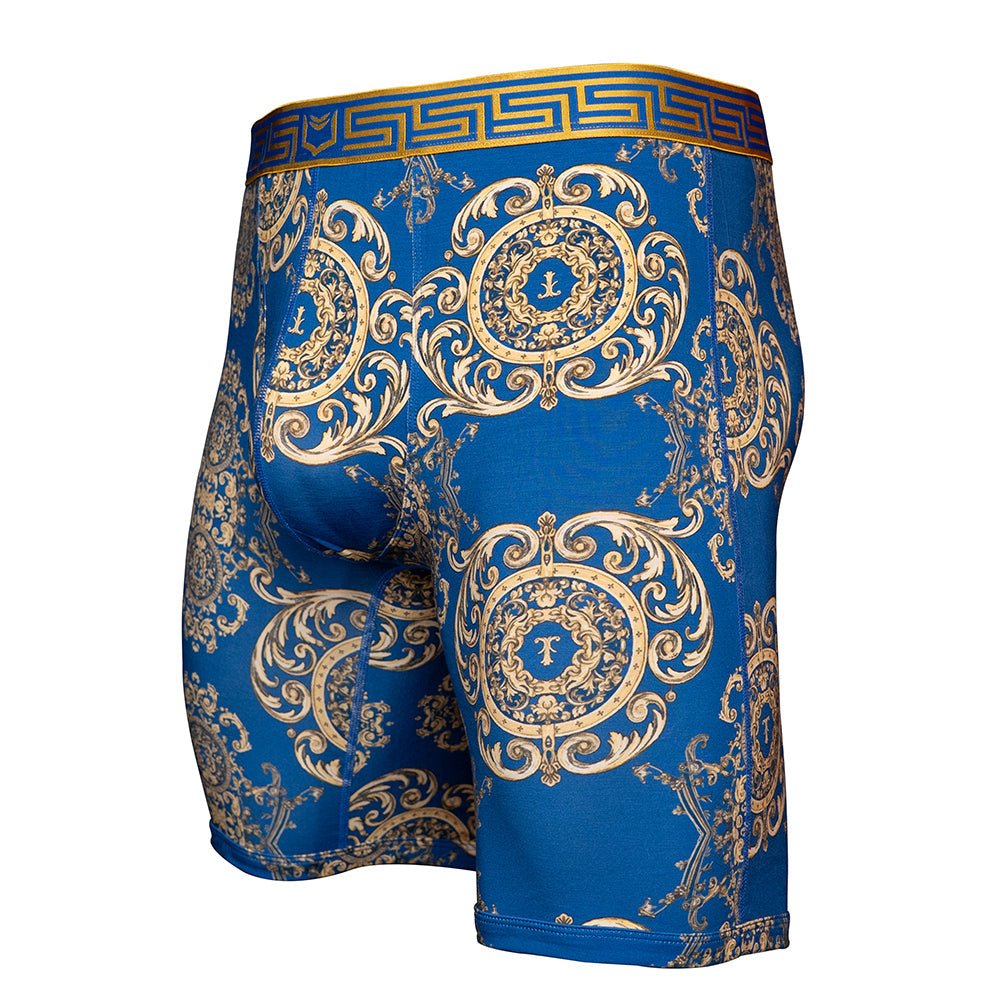 V Bamboo 8" Boxer Brief - Zen Pouch™ Duo - Paranoid Ranch