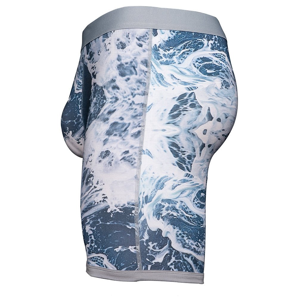 V Bamboo 8" Boxer Brief - Zen Pouch™ Duo - Paranoid Ranch