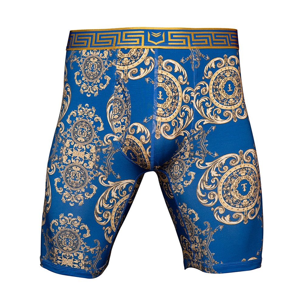 V Bamboo 8" Boxer Brief - Zen Pouch™ Duo - Paranoid Ranch