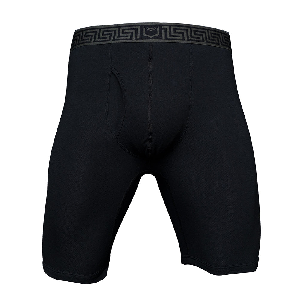 V Bamboo AirFlow 8" Boxer Brief - Zen Pouch™ Duo - Paranoid Ranch
