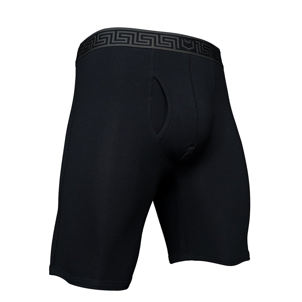 V Bamboo AirFlow 8" Boxer Brief - Zen Pouch™ Duo - Paranoid Ranch