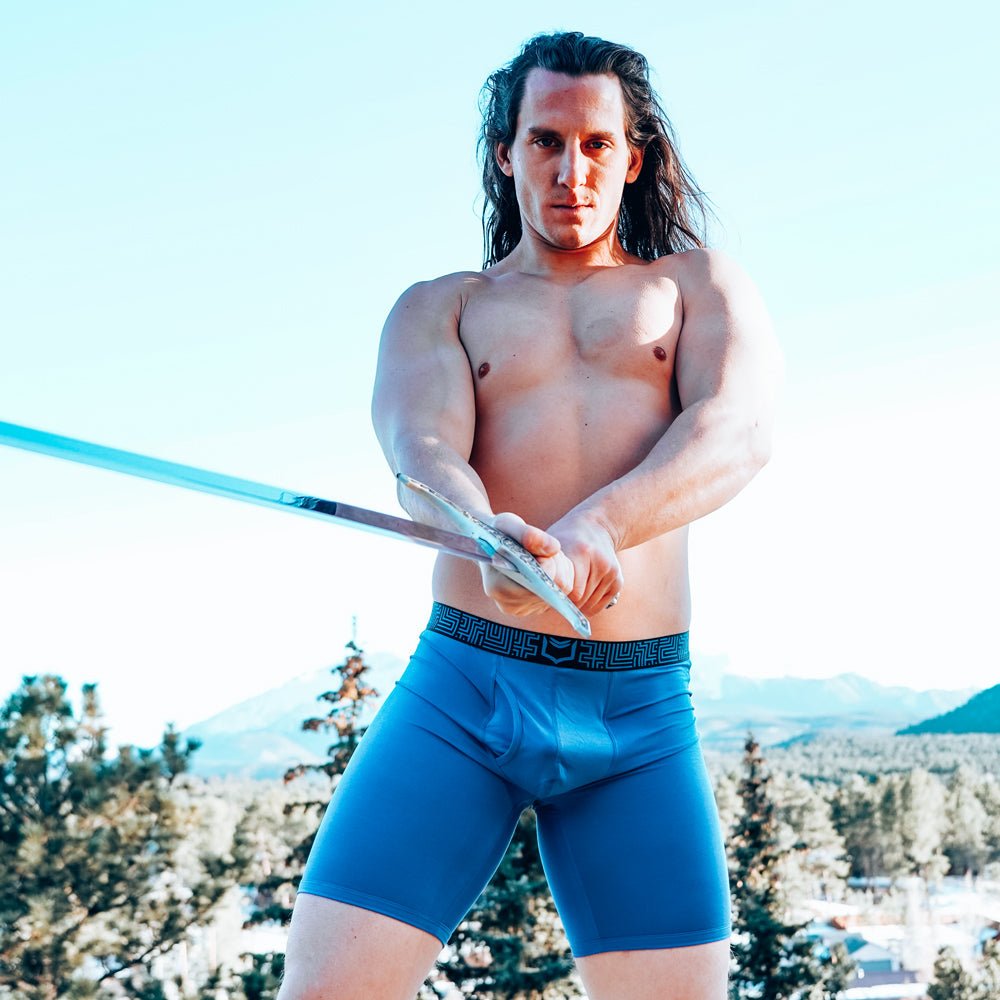 V Modal 8" Boxer Brief - Zen Pouch™ Duo (3 Pack) - Paranoid Ranch