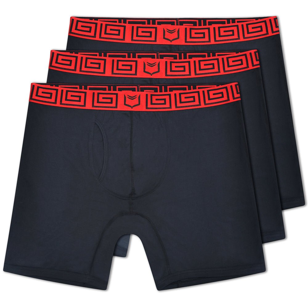 V Modal 8" Boxer Brief - Zen Pouch™ Duo (3 Pack) - Paranoid Ranch