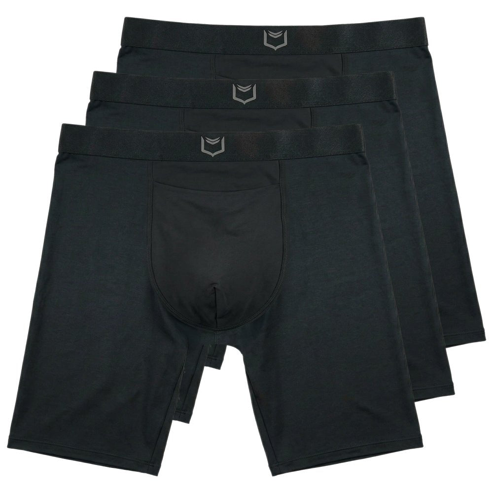 V Modal 8" Boxer Brief - Zen Pouch™ Solo (3 Pack) - Paranoid Ranch