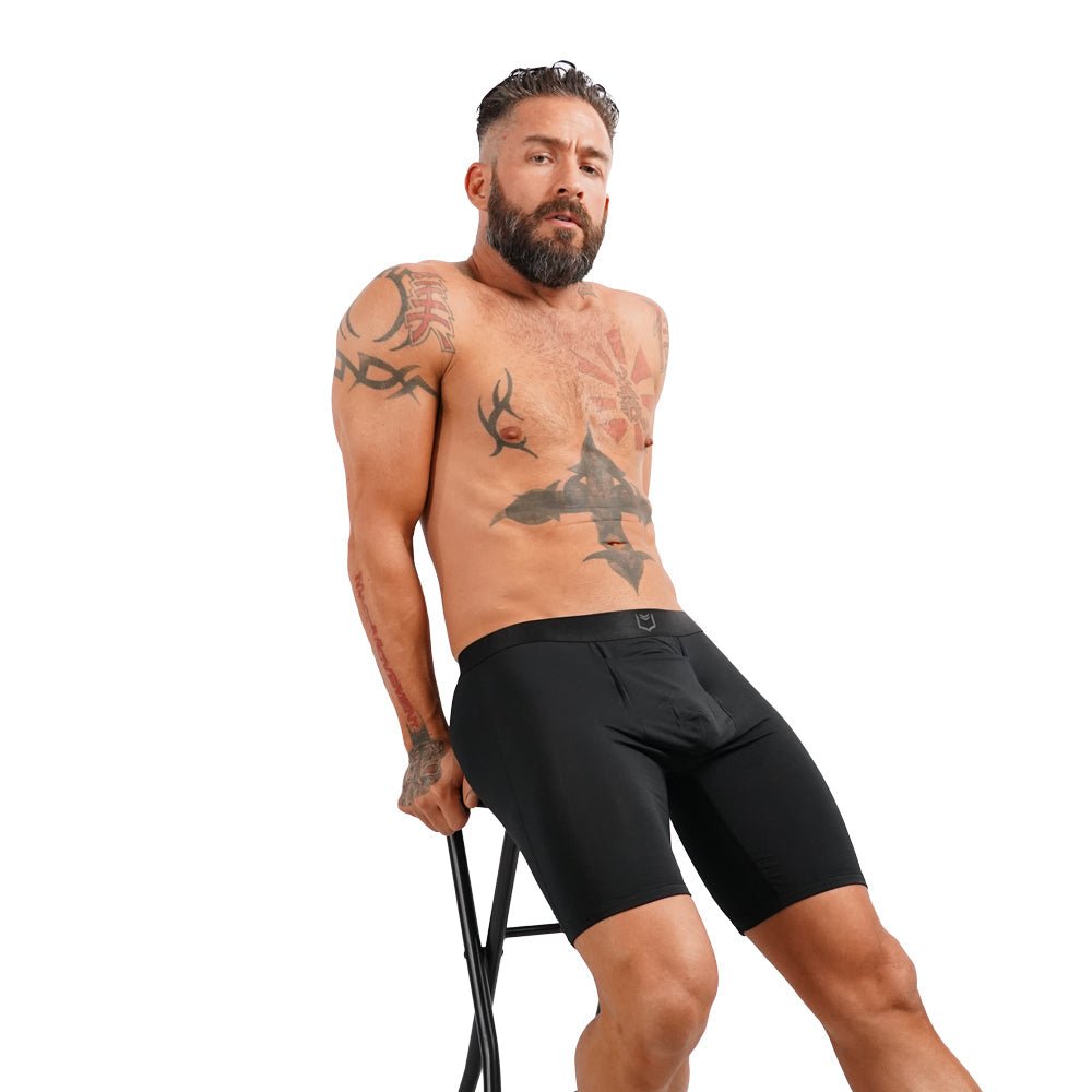 V Modal 8" Boxer Brief - Zen Pouch™ Solo (3 Pack) - Paranoid Ranch