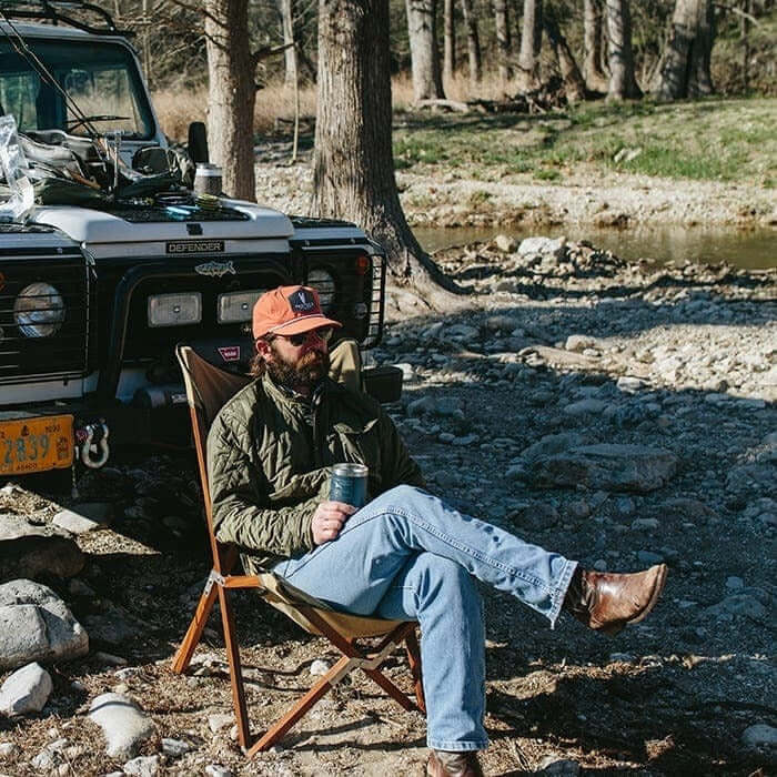 Vaquero Chair - Luxury Outdoor Folding Camping Chair - Paranoid Ranch