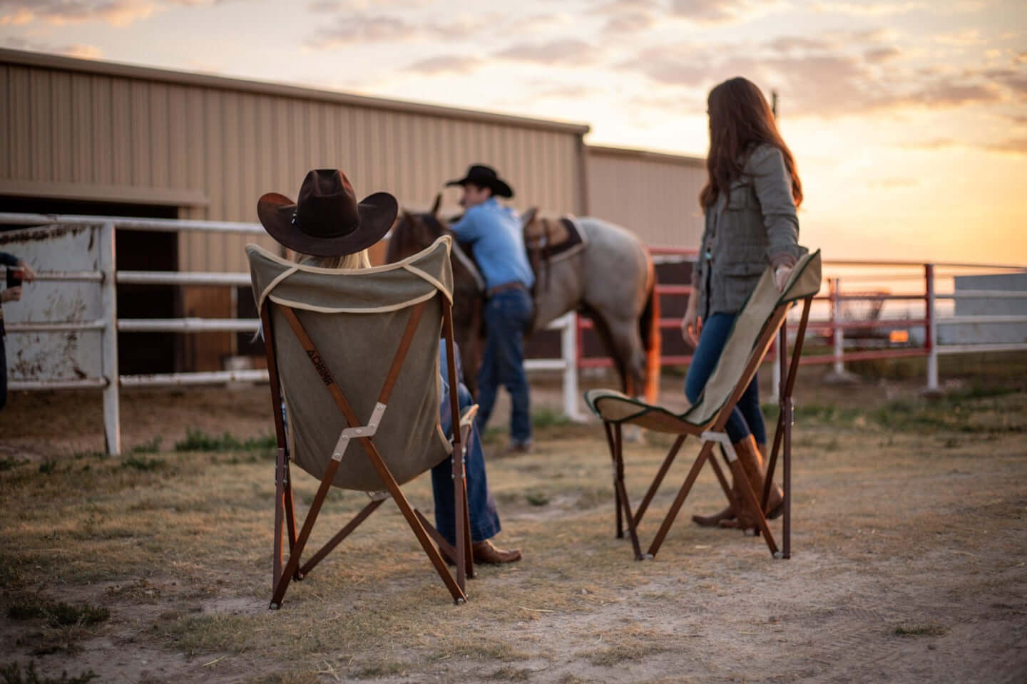 Vaquero Chair - Luxury Outdoor Folding Camping Chair - Paranoid Ranch