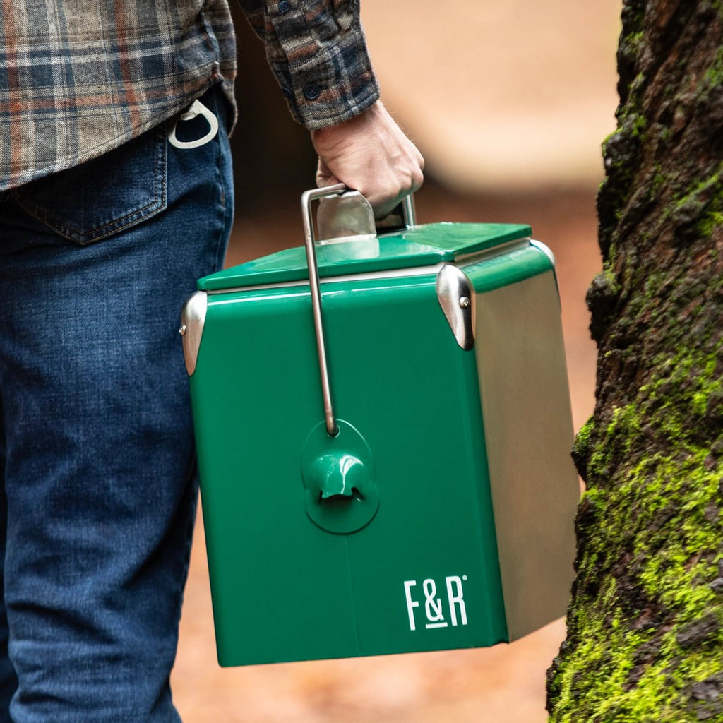 Vintage Metal Cooler - Paranoid Ranch