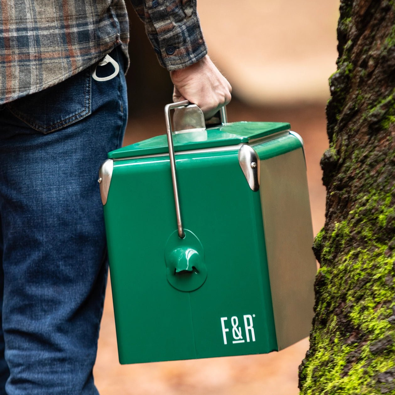 Vintage Metal Cooler - Paranoid Ranch