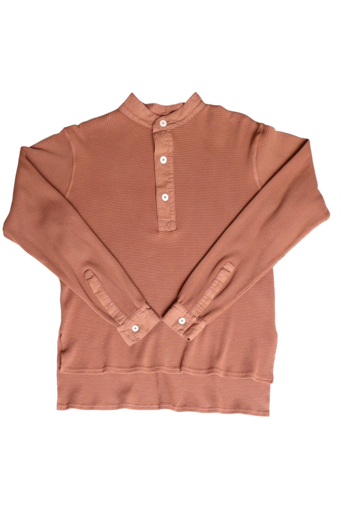Waffle Henley Shirt - Paranoid Ranch