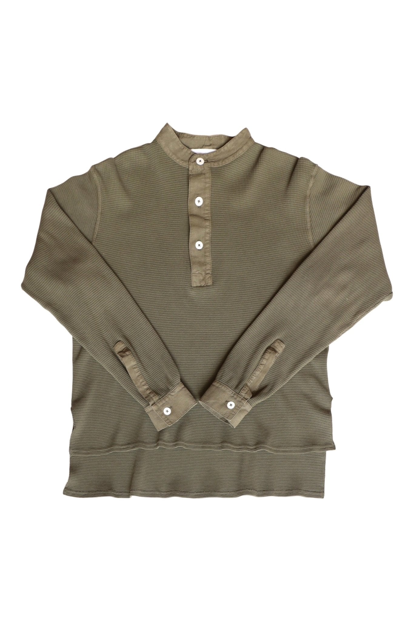 Waffle Henley Shirt - Paranoid Ranch