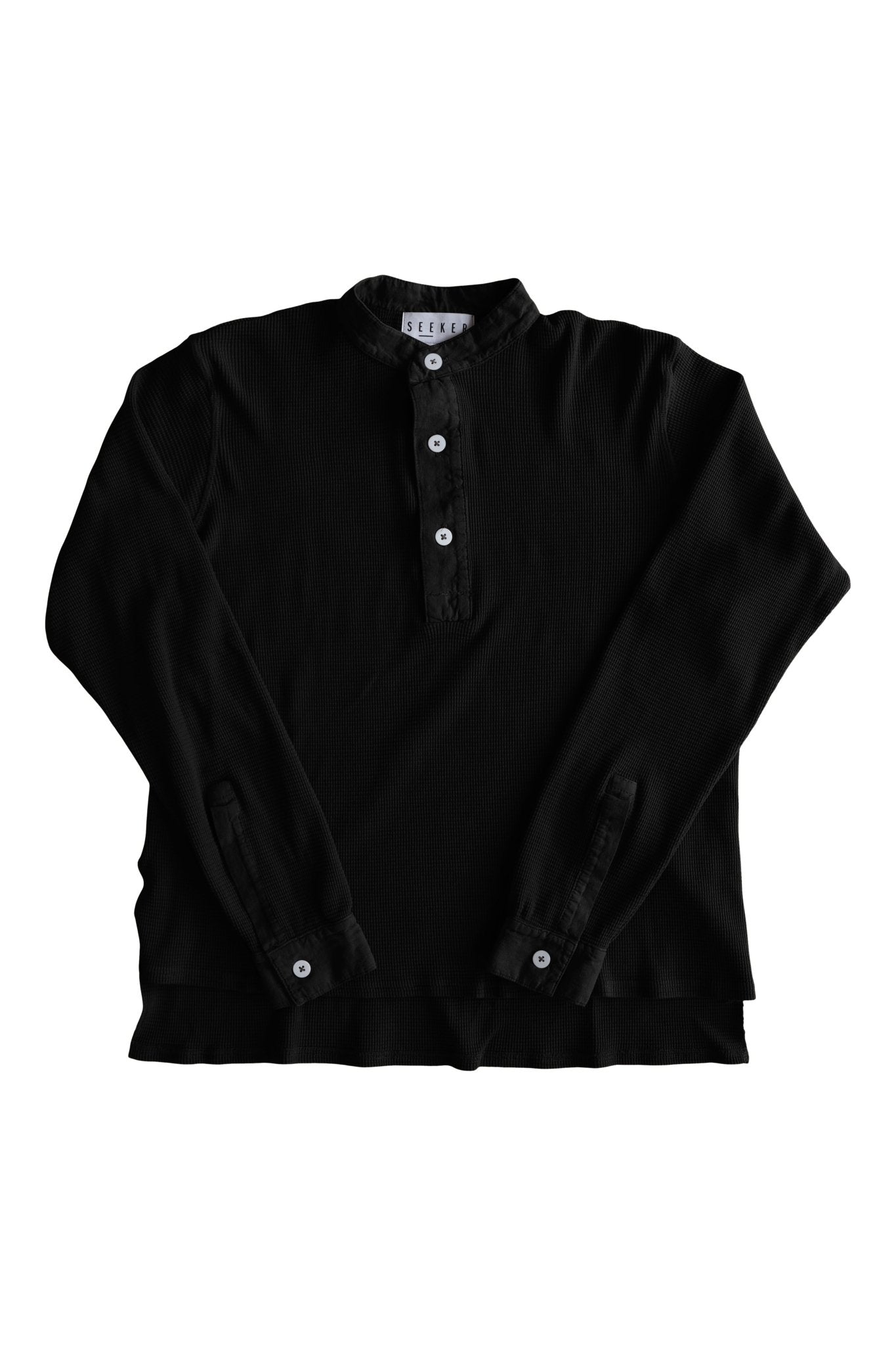 Waffle Henley Shirt - Paranoid Ranch