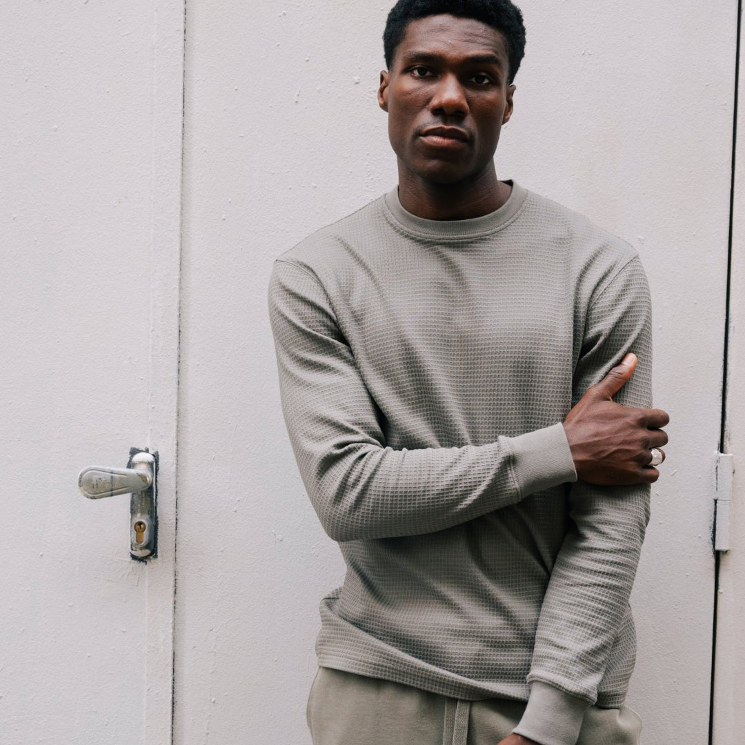 Waffle Long Sleeve Tee - Paranoid Ranch